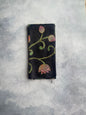Tussar Kalamkari Kantha Blouse Piece (Black)