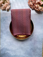 Onion  Pink Solid Silk Saree