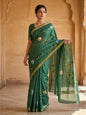 Hand Block Printed Maheshwari Silk Saree (Copy)