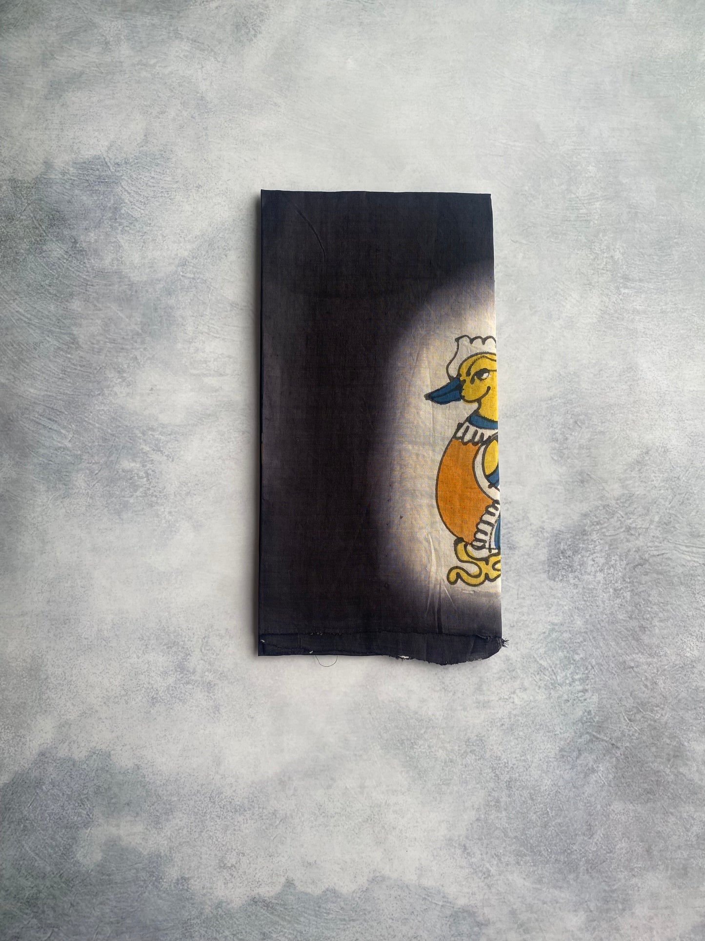 Hand Painted Blouse ( Black )