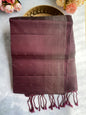 Regal Wine Handwoven Silk Saree
