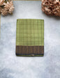 Pista Green Tussar Silk Saree