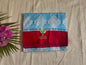 Blue Pink Ikkat Hand oven Silk Saree - Ikkat Silk Saree